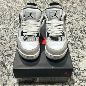 Air Jordan 4 Retro Military Black Gs SZ 6.5y